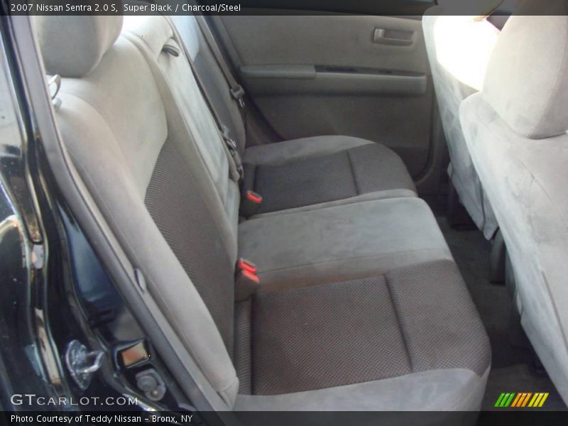 Super Black / Charcoal/Steel 2007 Nissan Sentra 2.0 S