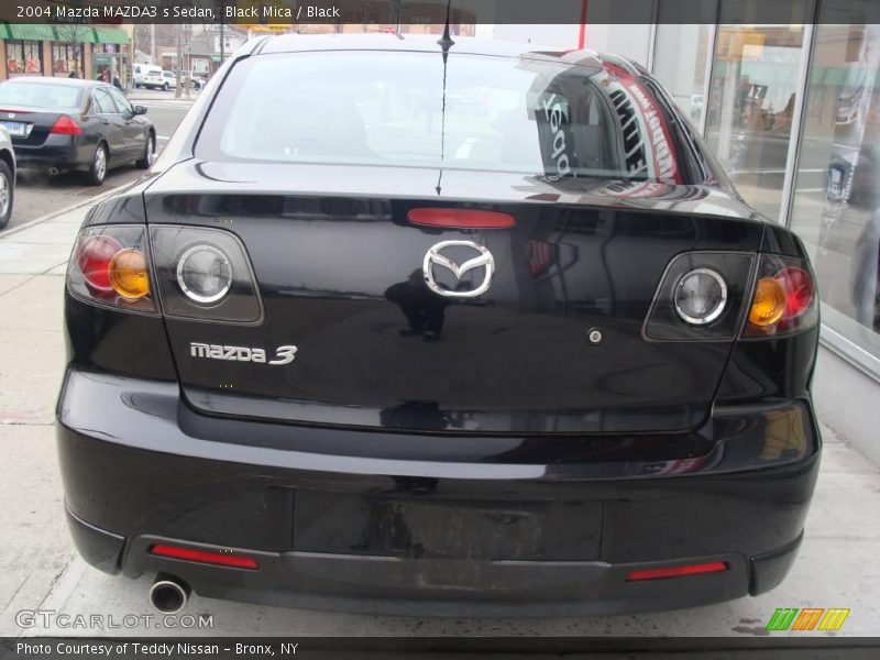 Black Mica / Black 2004 Mazda MAZDA3 s Sedan