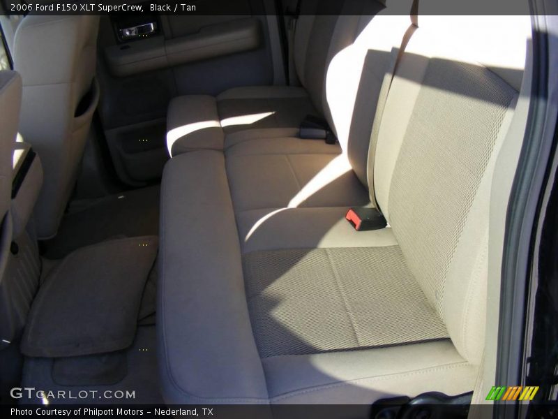Black / Tan 2006 Ford F150 XLT SuperCrew