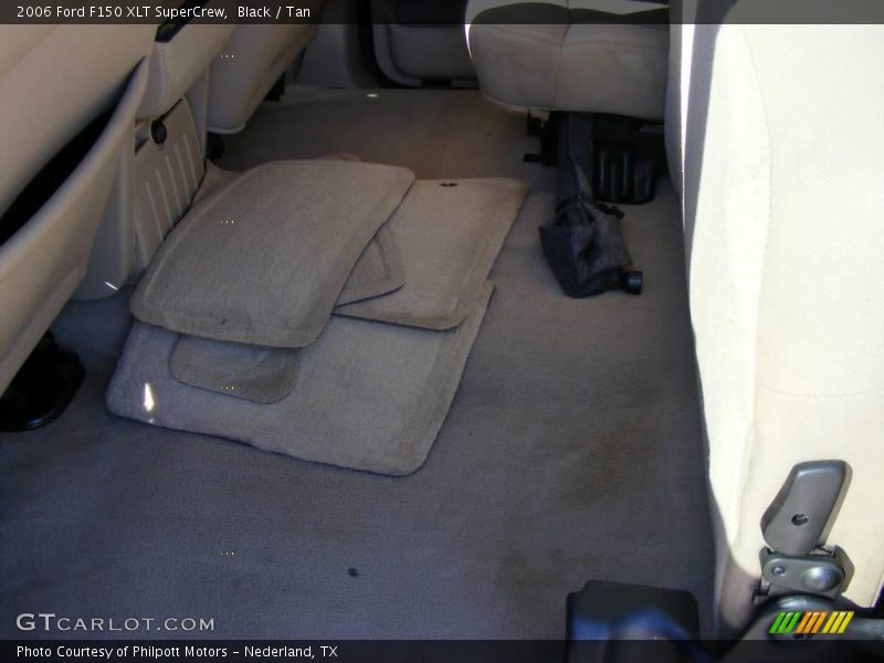 Black / Tan 2006 Ford F150 XLT SuperCrew