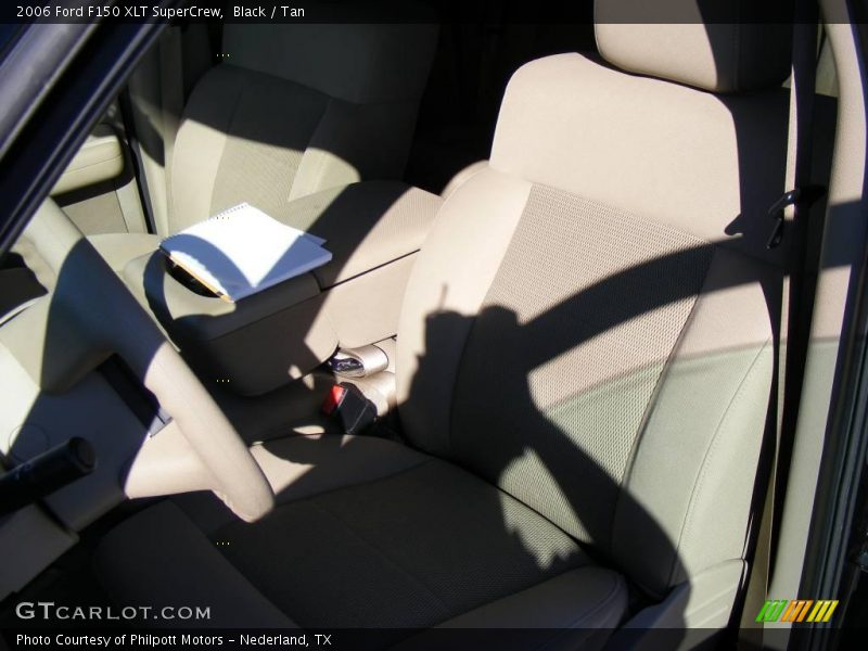 Black / Tan 2006 Ford F150 XLT SuperCrew