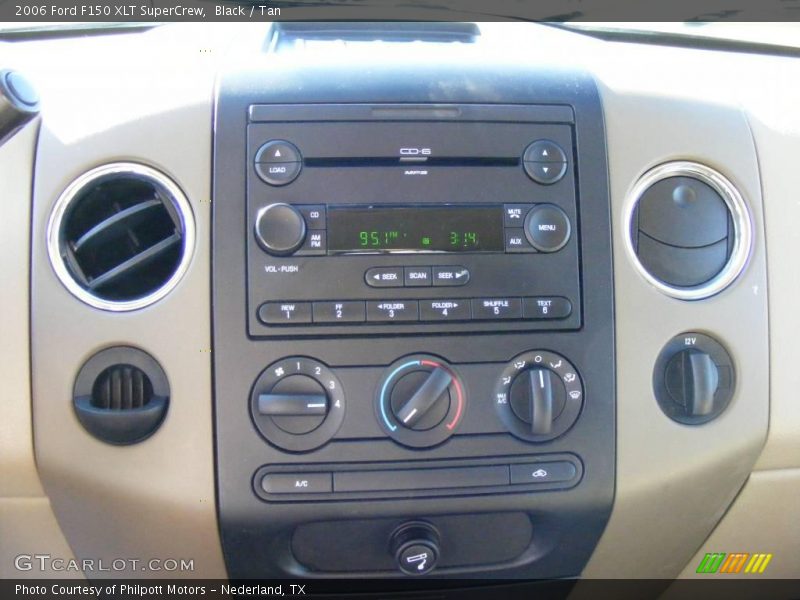 Black / Tan 2006 Ford F150 XLT SuperCrew