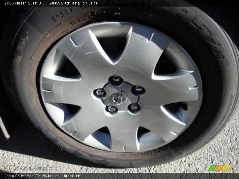 Galaxy Black Metallic / Beige 2006 Nissan Quest 3.5