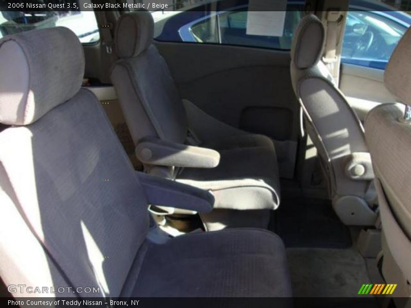 Galaxy Black Metallic / Beige 2006 Nissan Quest 3.5
