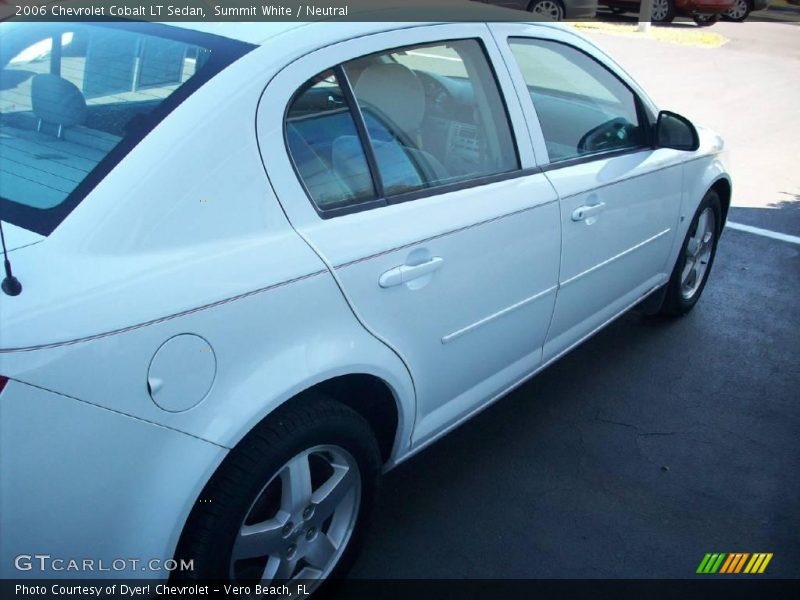 Summit White / Neutral 2006 Chevrolet Cobalt LT Sedan