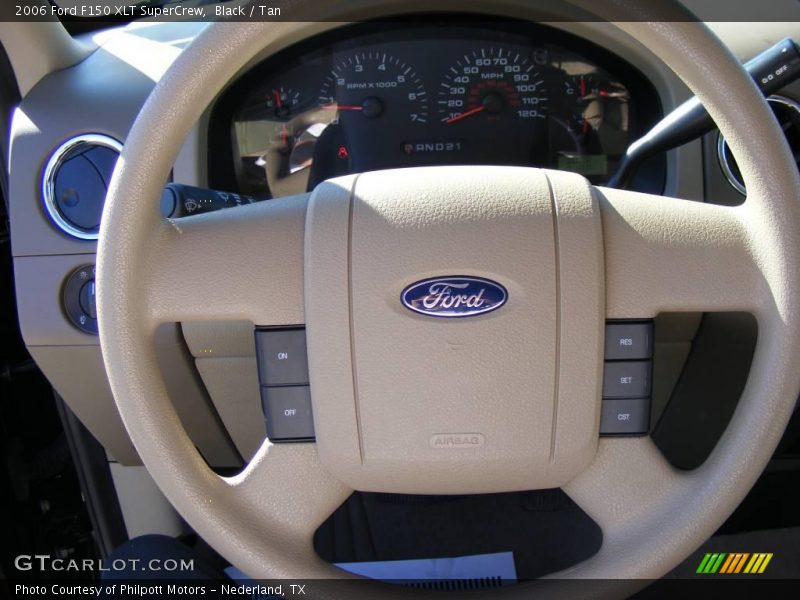 Black / Tan 2006 Ford F150 XLT SuperCrew