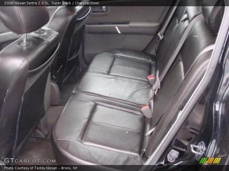 Super Black / Charcoal/Steel 2008 Nissan Sentra 2.0 SL