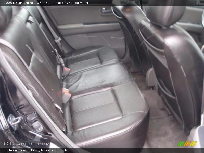 Super Black / Charcoal/Steel 2008 Nissan Sentra 2.0 SL