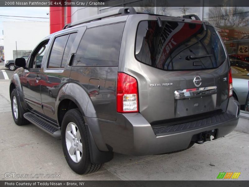Storm Gray / Graphite 2008 Nissan Pathfinder SE 4x4