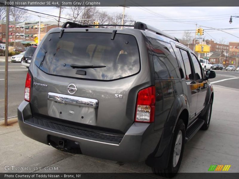 Storm Gray / Graphite 2008 Nissan Pathfinder SE 4x4