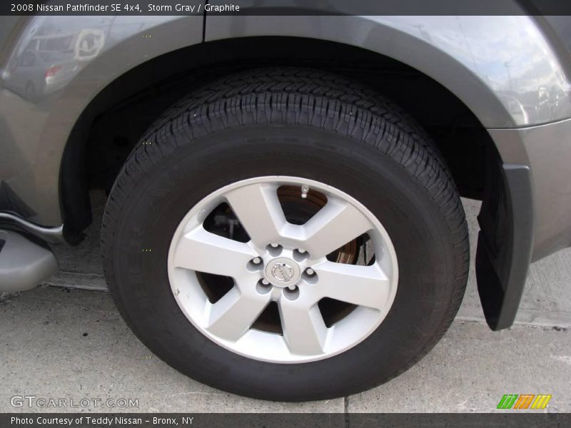 Storm Gray / Graphite 2008 Nissan Pathfinder SE 4x4