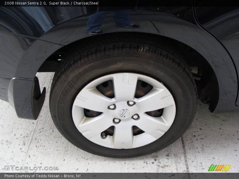 Super Black / Charcoal/Steel 2008 Nissan Sentra 2.0