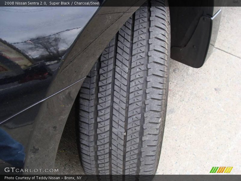 Super Black / Charcoal/Steel 2008 Nissan Sentra 2.0