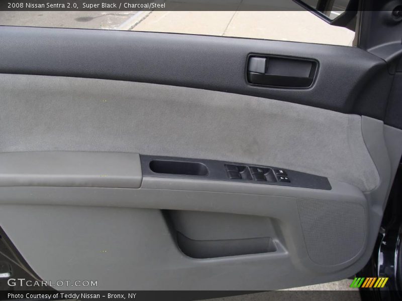 Super Black / Charcoal/Steel 2008 Nissan Sentra 2.0
