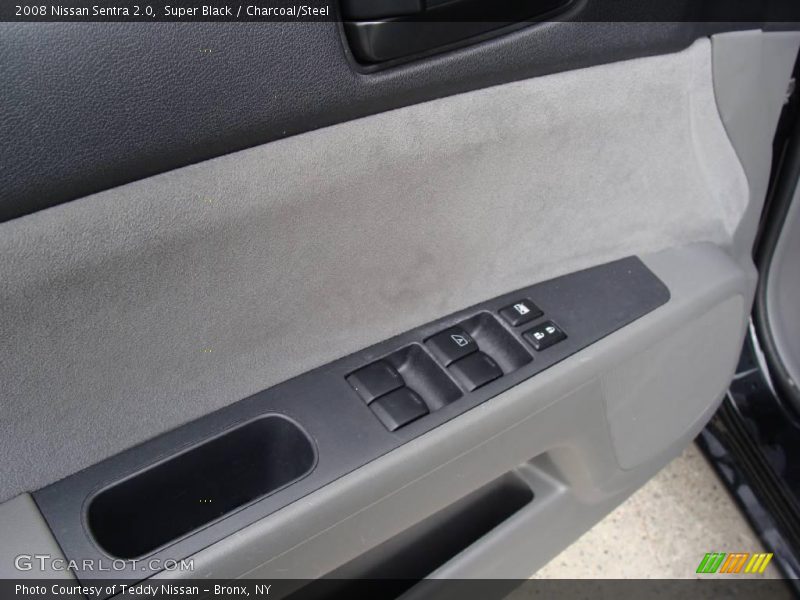 Super Black / Charcoal/Steel 2008 Nissan Sentra 2.0