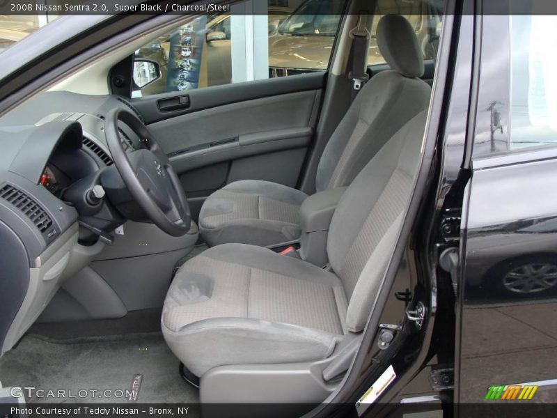 Super Black / Charcoal/Steel 2008 Nissan Sentra 2.0