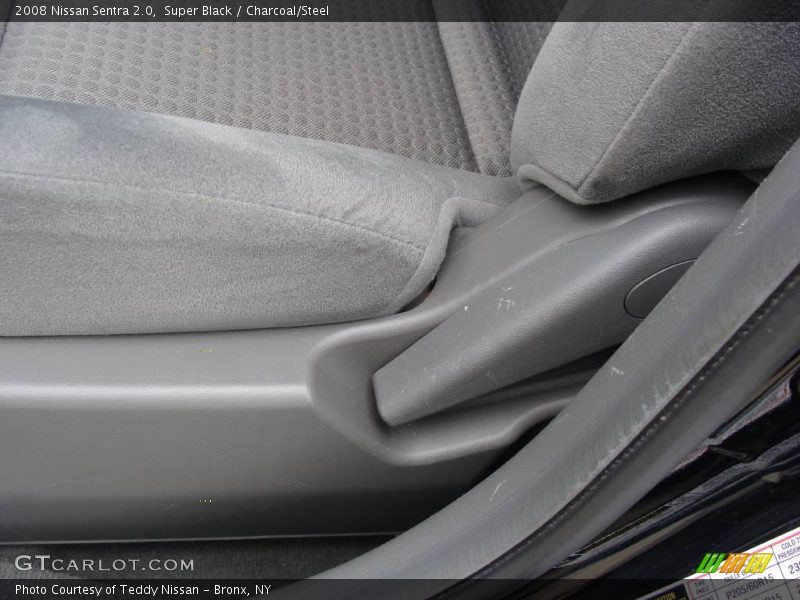 Super Black / Charcoal/Steel 2008 Nissan Sentra 2.0