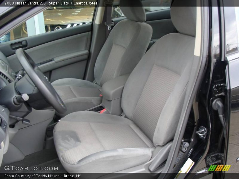 Super Black / Charcoal/Steel 2008 Nissan Sentra 2.0