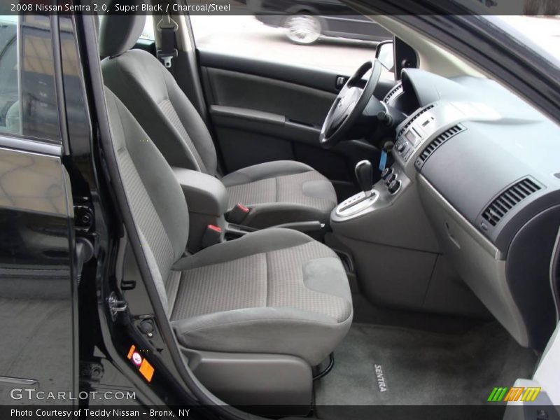 Super Black / Charcoal/Steel 2008 Nissan Sentra 2.0