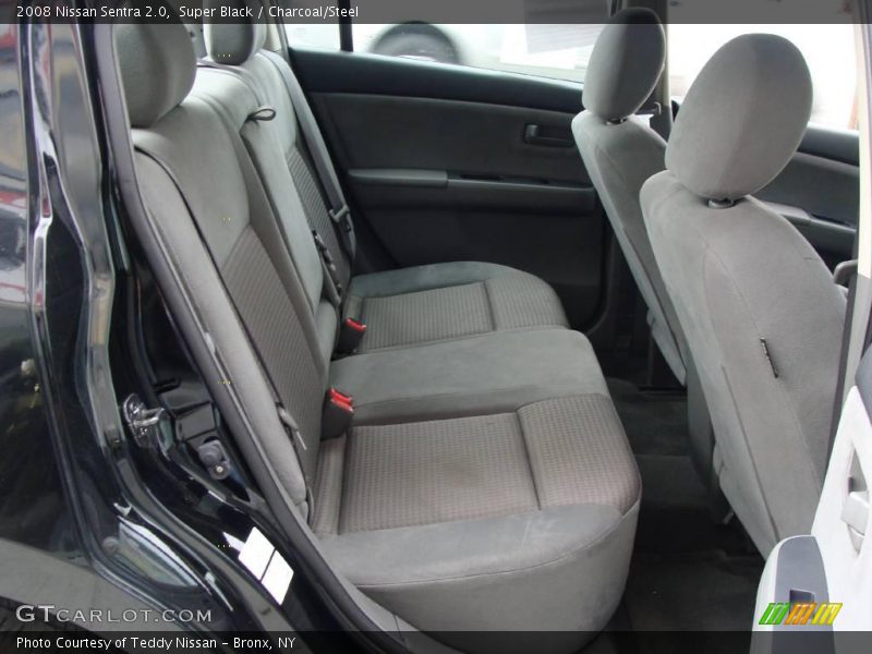 Super Black / Charcoal/Steel 2008 Nissan Sentra 2.0