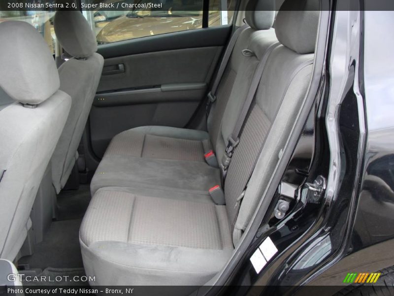Super Black / Charcoal/Steel 2008 Nissan Sentra 2.0