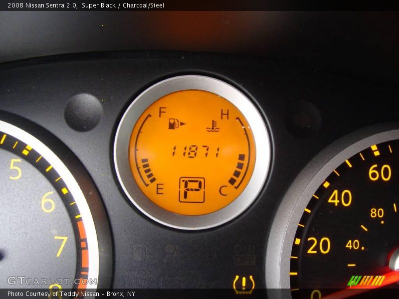 Super Black / Charcoal/Steel 2008 Nissan Sentra 2.0