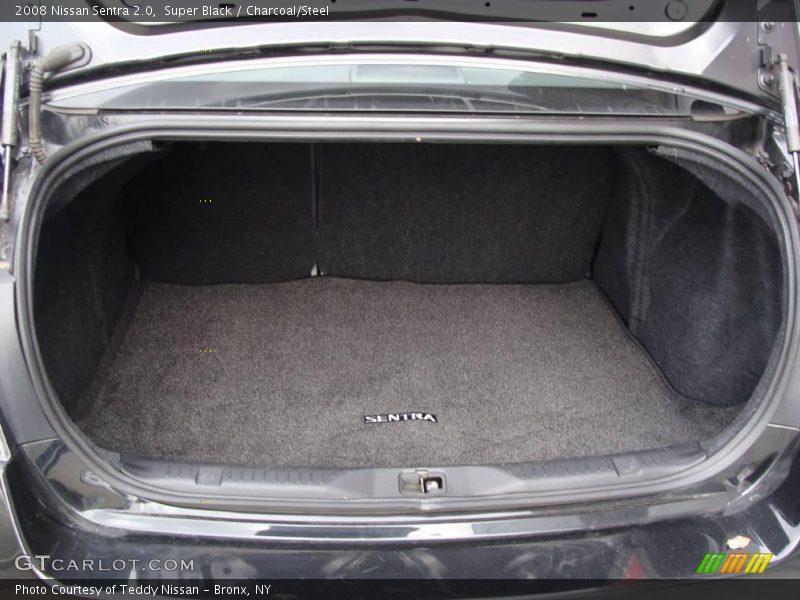 Super Black / Charcoal/Steel 2008 Nissan Sentra 2.0