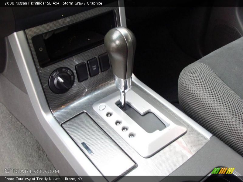 Storm Gray / Graphite 2008 Nissan Pathfinder SE 4x4