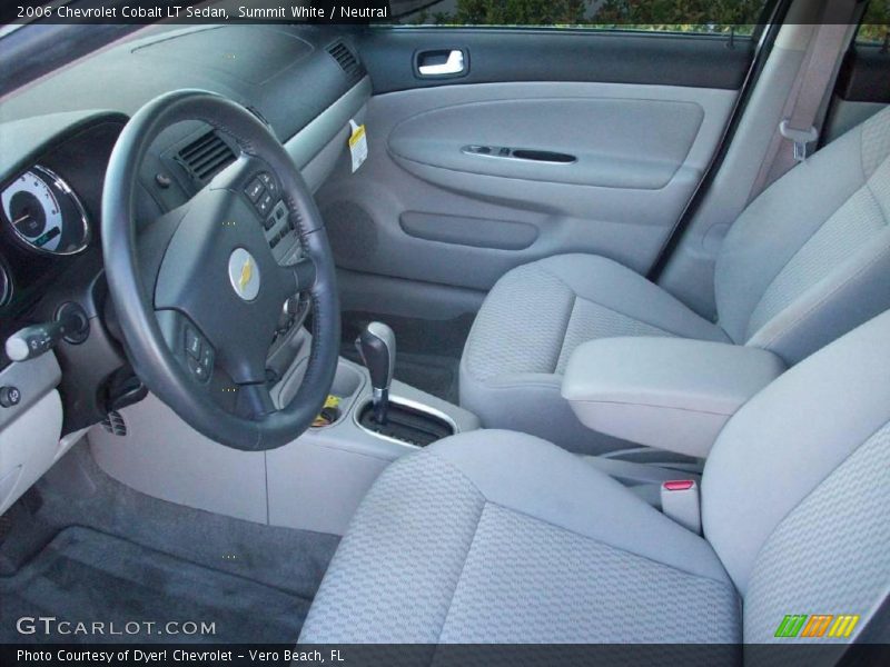 Summit White / Neutral 2006 Chevrolet Cobalt LT Sedan