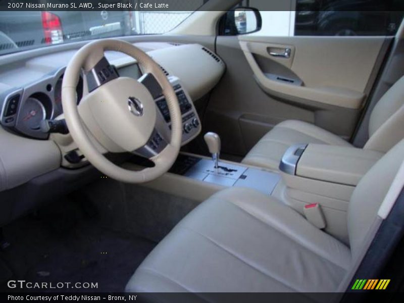 Super Black / Cafe Latte 2007 Nissan Murano SL AWD