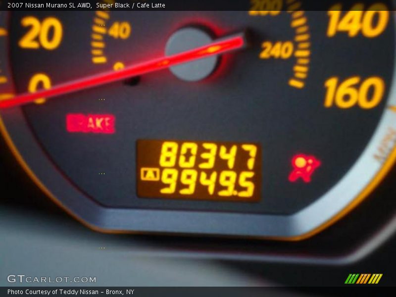 Super Black / Cafe Latte 2007 Nissan Murano SL AWD