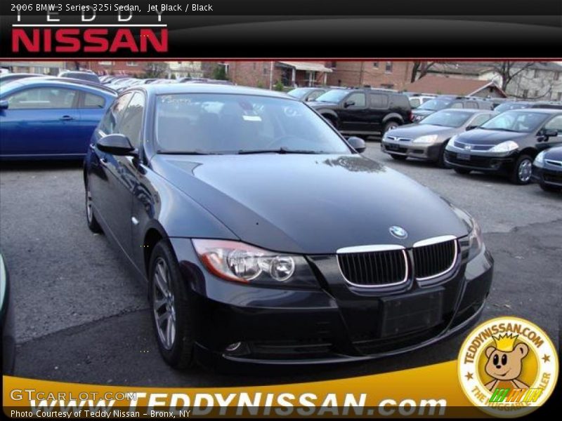Jet Black / Black 2006 BMW 3 Series 325i Sedan