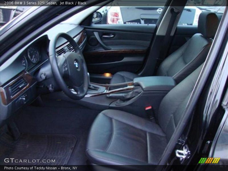 Jet Black / Black 2006 BMW 3 Series 325i Sedan