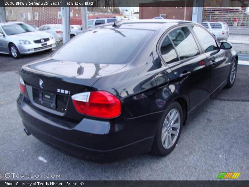 Jet Black / Black 2006 BMW 3 Series 325i Sedan