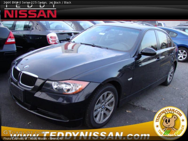 Jet Black / Black 2006 BMW 3 Series 325i Sedan