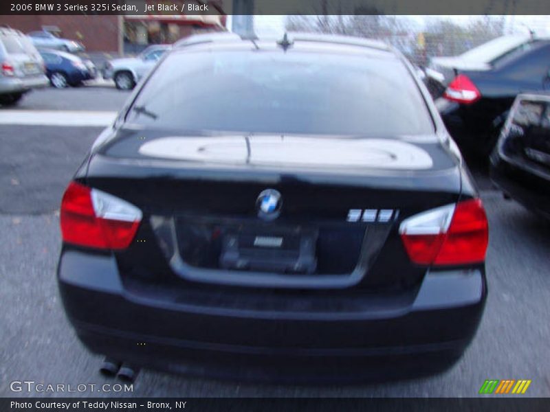 Jet Black / Black 2006 BMW 3 Series 325i Sedan