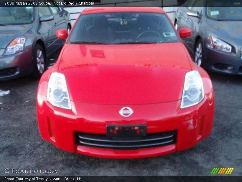 Nogaro Red / Charcoal 2008 Nissan 350Z Coupe