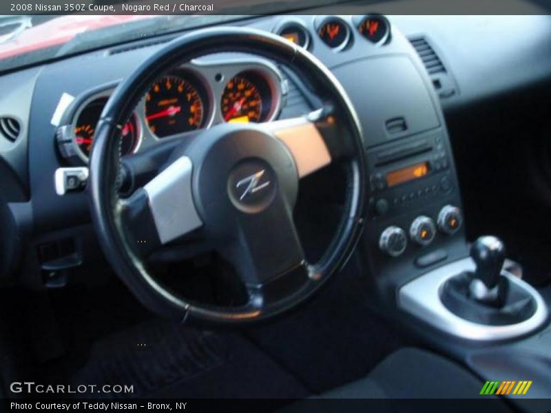 Nogaro Red / Charcoal 2008 Nissan 350Z Coupe