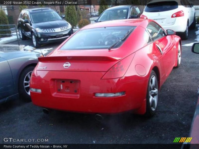 Nogaro Red / Charcoal 2008 Nissan 350Z Coupe