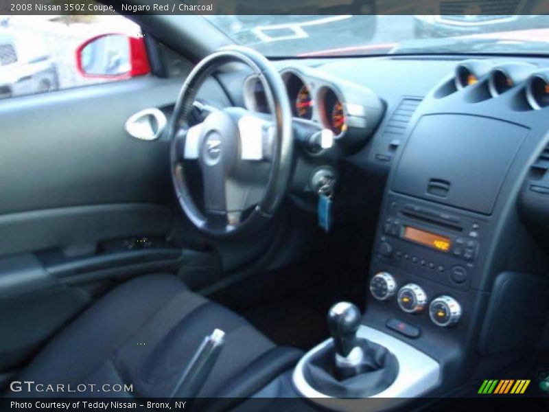 Nogaro Red / Charcoal 2008 Nissan 350Z Coupe