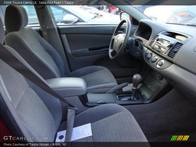 Salsa Red Pearl / Taupe 2006 Toyota Camry LE