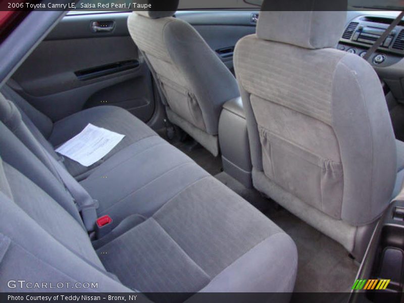 Salsa Red Pearl / Taupe 2006 Toyota Camry LE