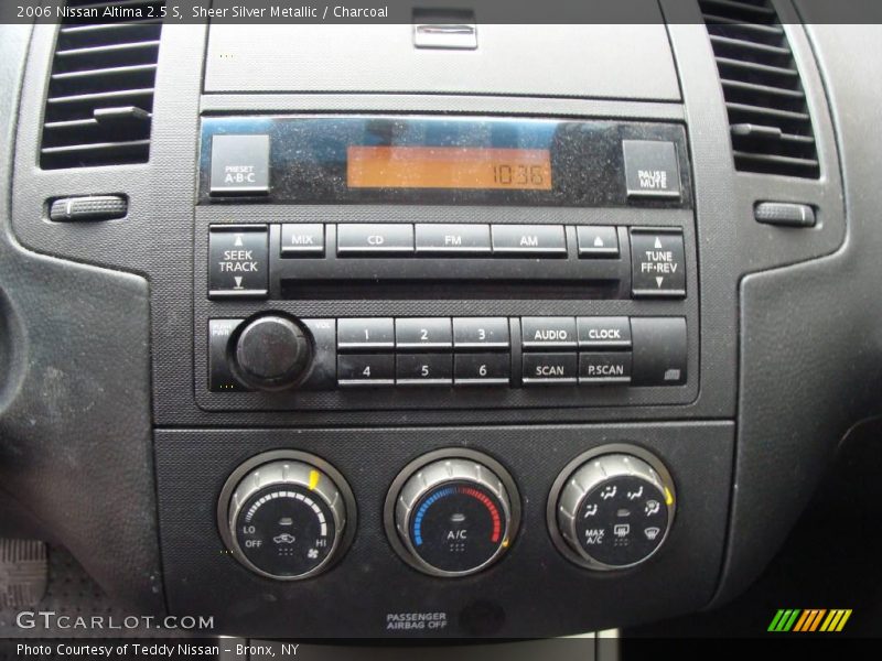 Sheer Silver Metallic / Charcoal 2006 Nissan Altima 2.5 S