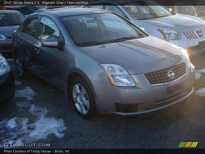 Magnetic Gray / Charcoal/Steel 2007 Nissan Sentra 2.0