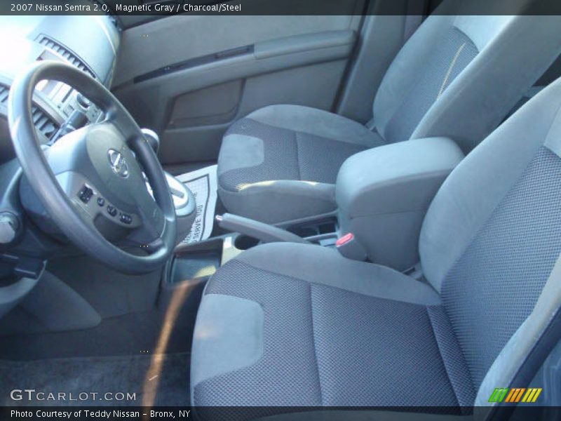 Magnetic Gray / Charcoal/Steel 2007 Nissan Sentra 2.0