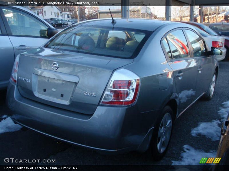Magnetic Gray / Charcoal/Steel 2007 Nissan Sentra 2.0