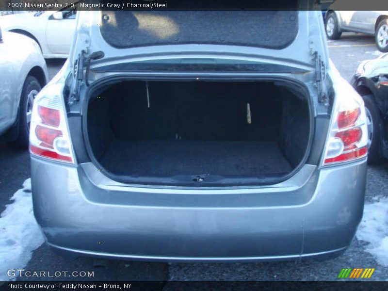 Magnetic Gray / Charcoal/Steel 2007 Nissan Sentra 2.0