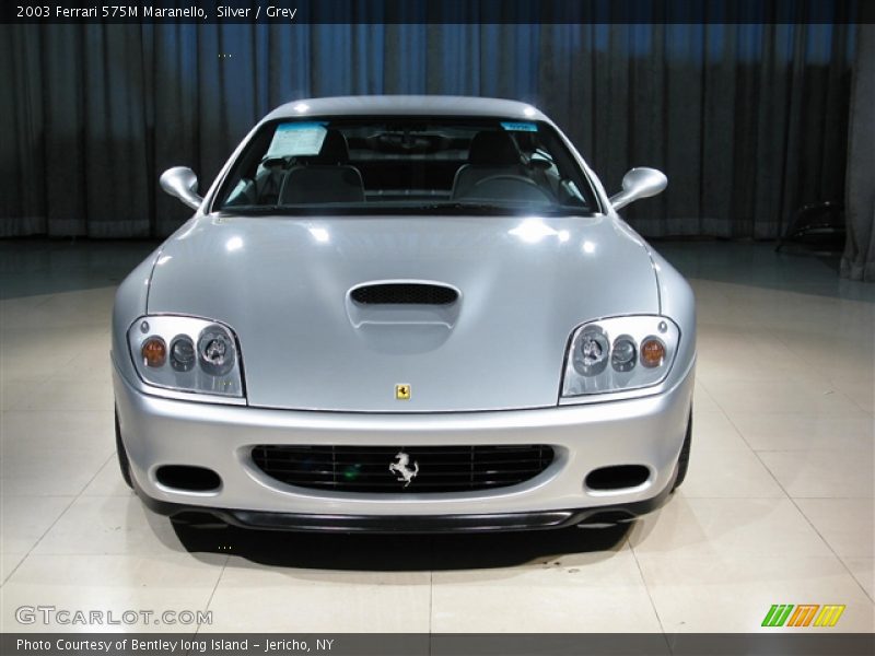 Silver / Grey 2003 Ferrari 575M Maranello