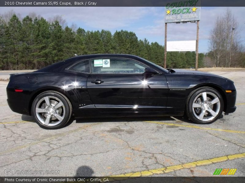 Black / Gray 2010 Chevrolet Camaro SS/RS Coupe