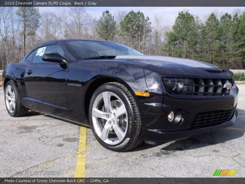Black / Gray 2010 Chevrolet Camaro SS/RS Coupe